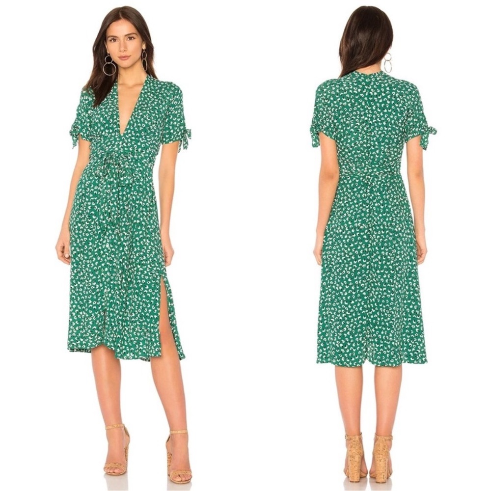FAITHFULL THE BRAND Nina Midi Vintage Bloom Dress